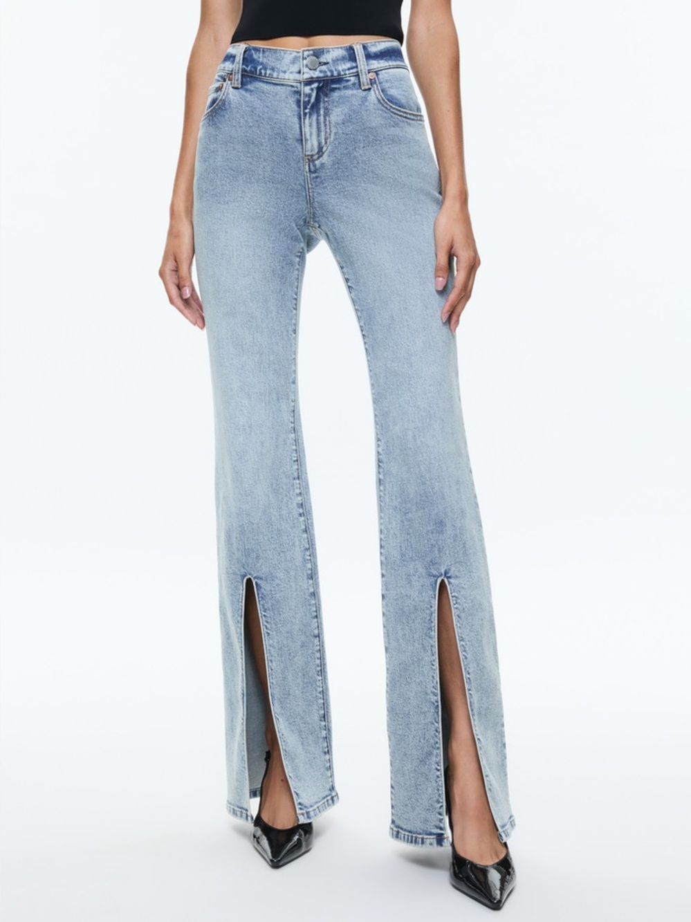 NWT Alice and olivia jean 26 low rise